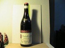 RARA BOTTIGLIA DI VINO DOLCETTO D'ALBA , CASA VINICOLA  BORGONO ANNATA 1987
