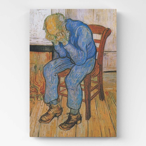 Quadro tela sulla soglia - "sulla,