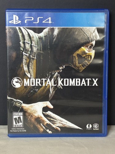Playstation mortal kombat x - playstation, 4