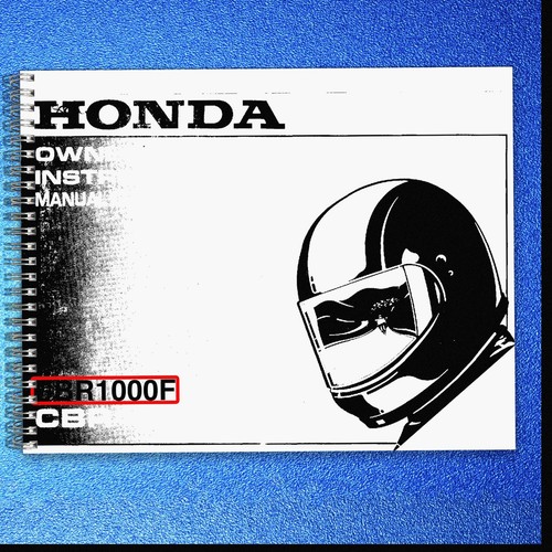 Honda cbr1000f motorcycle - cbr1000f,
