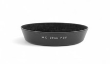 Minolta MC 28mm F 2.5 original lens hood paraluce originale