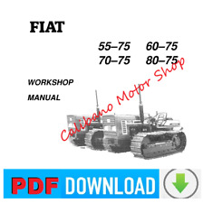 Fiat FIATAGRI 55-75 60-75 70-75 80-75 75C Workshop Service manual tractor repair