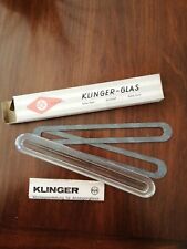VETRO RICAMBIO CALDAIE A VAPORE KLINGER - GLAS MOD:V TYPE:A  DIMENSIONI17 30 220