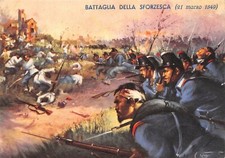 7459) DIVISIONE SFORZESCA. ILLUSTRATORE TAFURI VIAGGIATA.