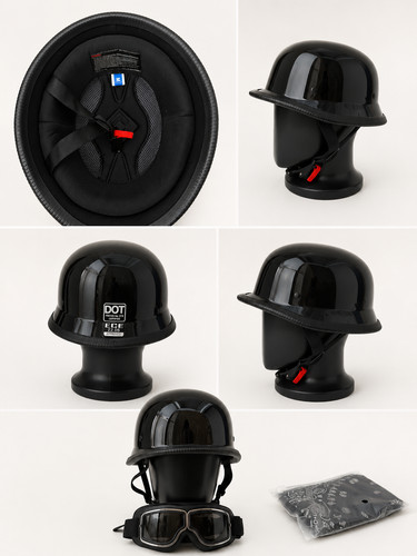Mezzo casco tedesco retrò