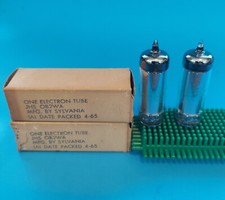 Una coppia NOS - tubi per aspirazione Sylvania JRP JAN 0B2WA (KR85) - 0B2 - testati