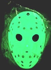 JASON VOORHEES VENERDI 13 TH FRIDAY Film *Glow in the DARK HALLOWEEN MASK !NEW
