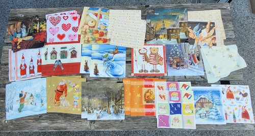 Lotto tovaglioli decoupage - lotto,