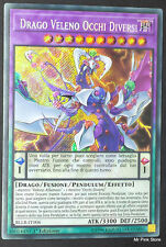 DRAGO VELENO OCCHI DIVERSI  Rara Segreta in Italiano BLLR-IT006 YUGIOH