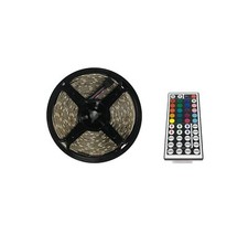 Striscia LED RGB Adesiva da 5 Metri con Telecomando e Alimentatore Incluso