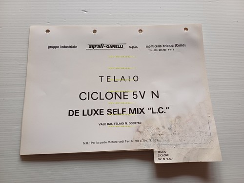 Garelli ciclone self - ciclone, 5v