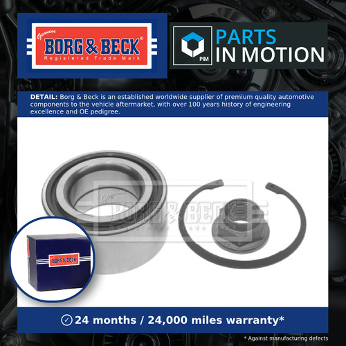 Wheel bearing kit - wheel,