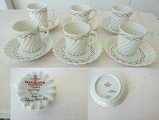 6 Tasses à Café HAVILAND