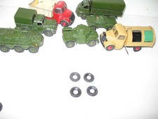 D25, DINKY X 4 Tyres. Mustache