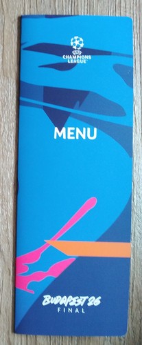 Menu menù finale - menù, uefa