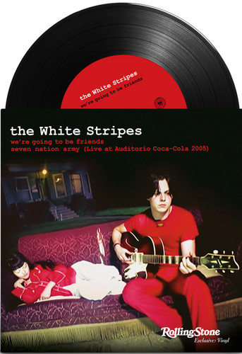 The white stripes we re - white,