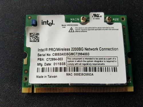 Carte wifi intel - carte,