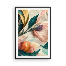 Poster 61x91cm fiori vintage - fiori,