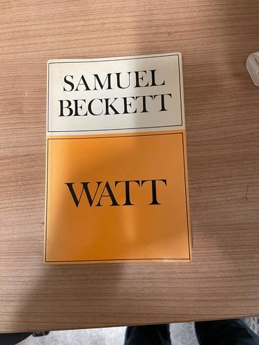 Watt samuel beckett - ,