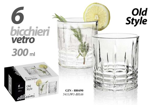Bicchieri 300 old stile - ml,