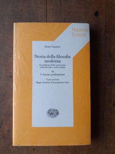 Ernst cassirer storia - storia, della