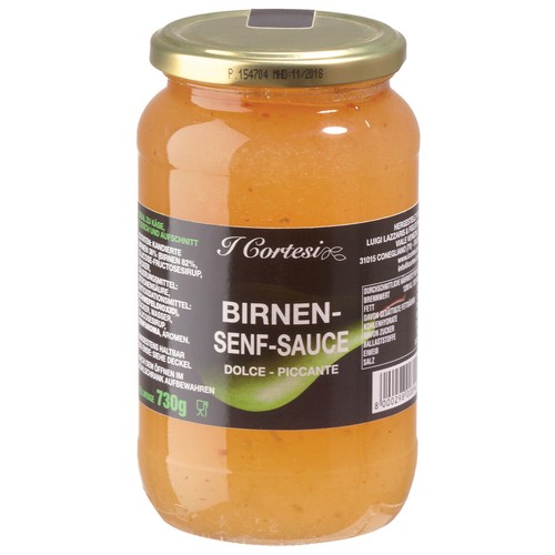 Cortesi pere senf sauce dolce - cortesi,