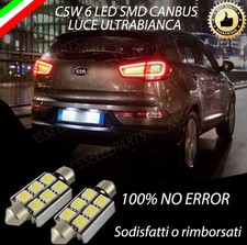 COPPIA LUCI TARGA 6 LED PER