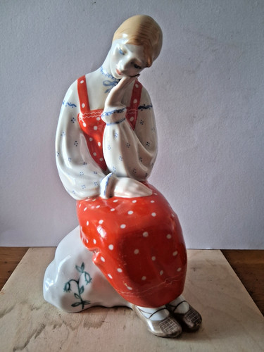 Statuetta vintage - statuetta, in