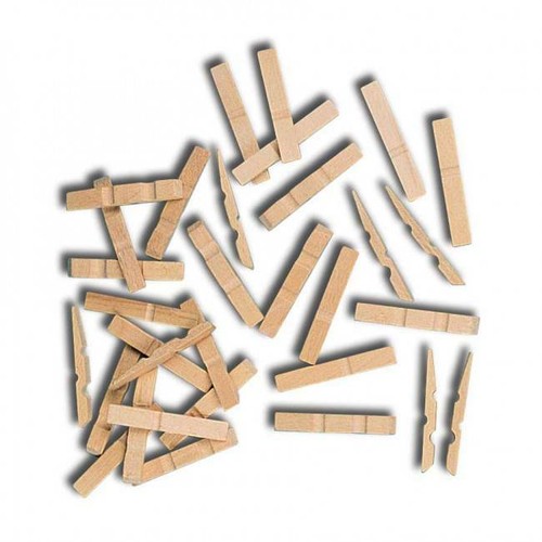 Mollette legno aperte - in,