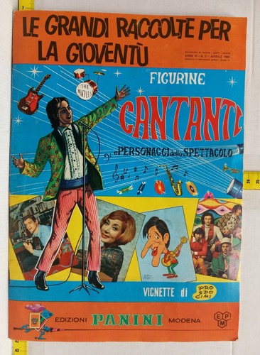 Album figurine cantanti - album,