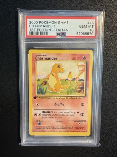 Pokemon psa 10 charmander - 🔥,