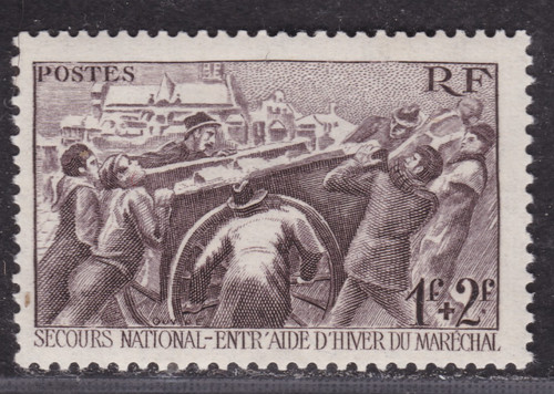 Timbre 1941 france - timbre,
