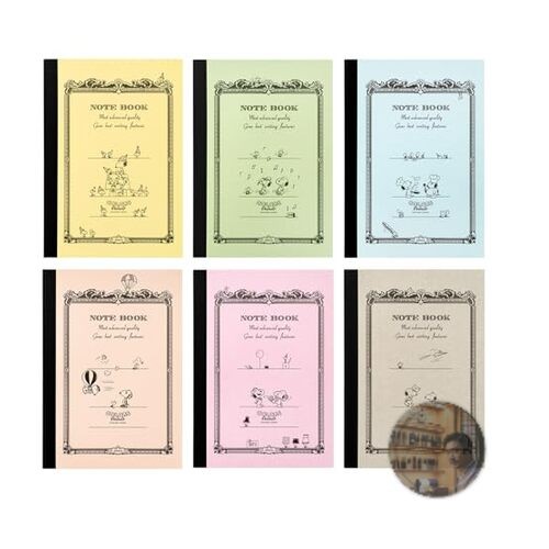 Notebook apica peanuts snoopy - notebook,