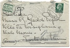 1940 BUSTA DA FORTE DEI MARMI