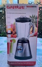 Ferrari Blender Frullatore Professionale 1,5 Litri 6 Lame Frantuma Ghiaccio 