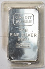 Silver Art Bar ASW 50g Proof