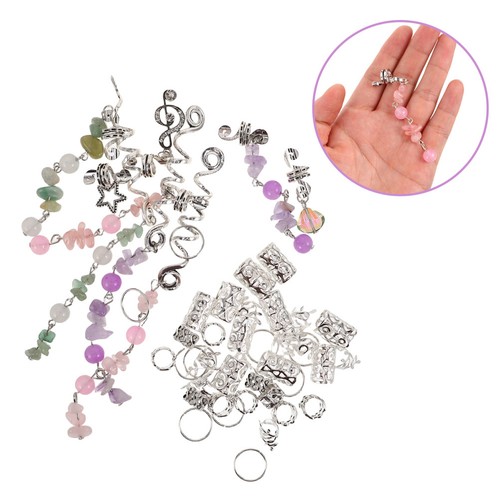 Pcs accessori per treccine - 50,