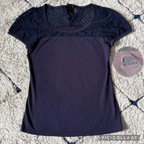 Pannello pizzo etichetta blu