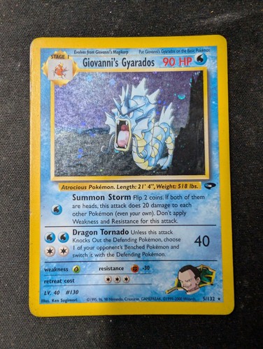 Pokémon tcg giovanni - pokémon, giovanni's