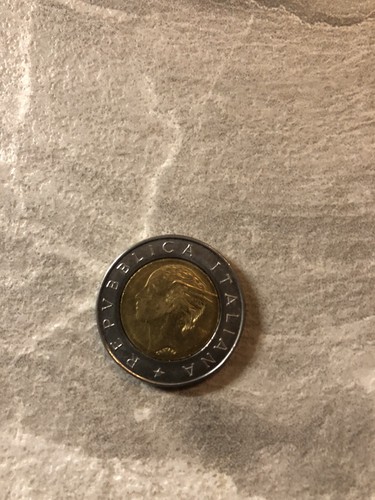 Moneta 500 lire centenario - moneta, da