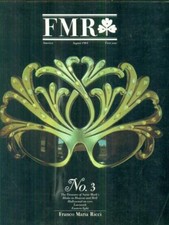 FMR 3 / AUGUST 1984 RIVISTE