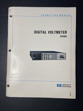 Hewlett packard 3456a - packard,