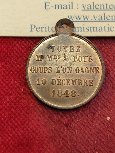 Medaglia popolare francese - medaglia,