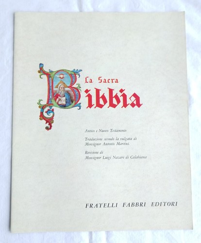 Sacra bibbia - ✅la,