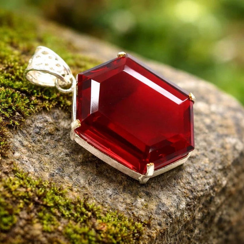 Naturale rosso rubino kt - rosso,