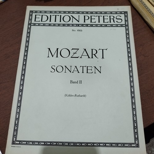 Mozart pianoforte sonate - mozart,
