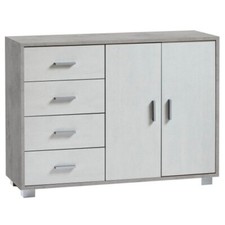 Credenza Cemento Bianco Mobile