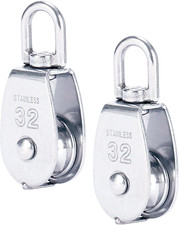 Morlight Carrucola Doppia, Puleggia Carrucola Con Gancio,Puleggia Direzionale, P