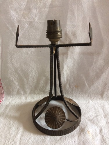 Pied lampe art deco - de,