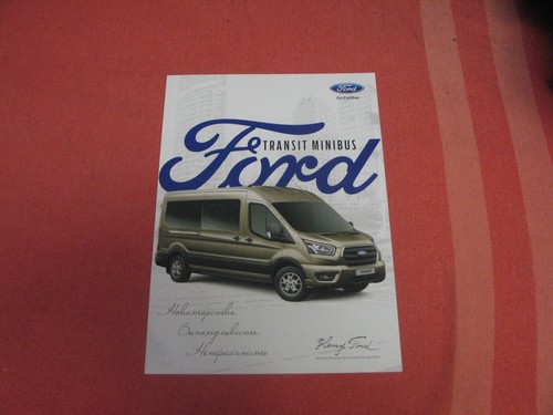 Ford transit minibus brochure - ford,